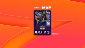 Ο Πάντερ MVP του Οκτωβρίου στη EuroLeague
