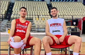 Ολυμπιακός: Επέστρεψαν με χαμόγελα οι Παπανικολάου και Λαρεντζάκης (pic)