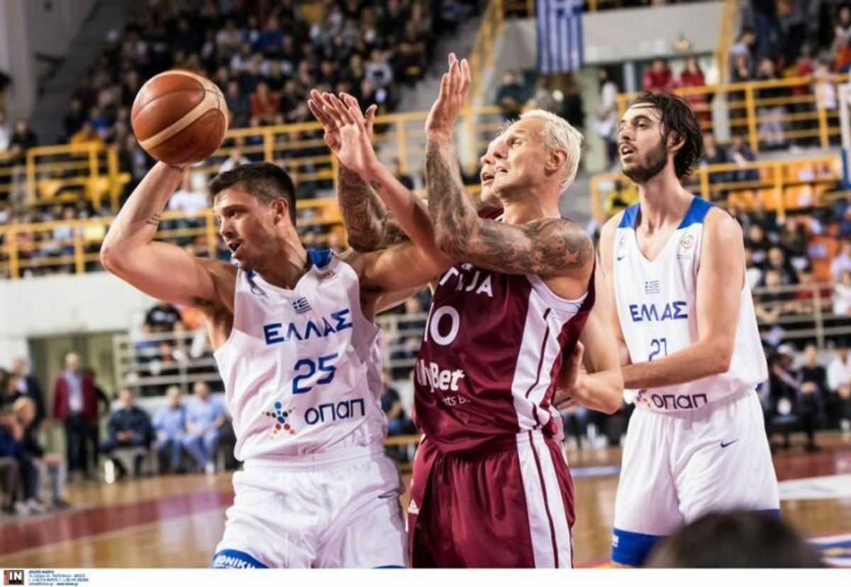 Ελλάδα-Λετονία: Η photo gallery του αγώνα