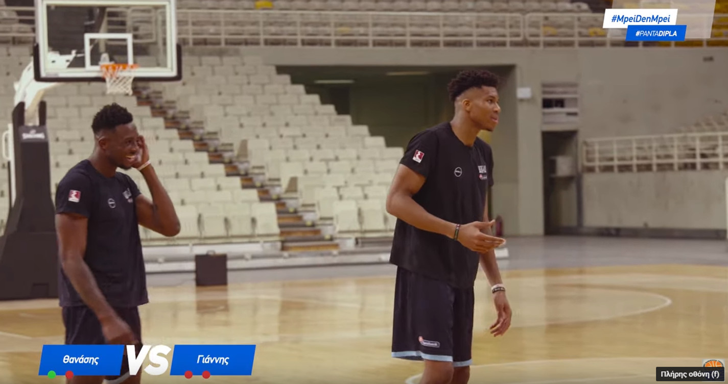 Οι ατάκες των ''AntetokounBros'' για Μάντζαρη και το 5-0 του ''καυτού'' Πρίντεζη στον Σλούκα (vid)