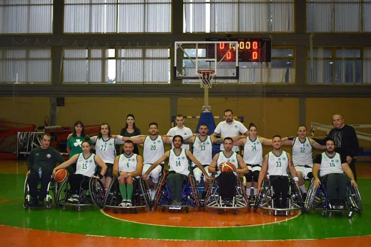 Μπάσκετ με Αμαξίδιο: Ο Παναθηναϊκός ΑμεΑ 67-20 τον Α.Σ. Άτλα Αθηνών