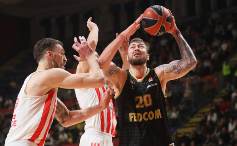 Ερυθρός Αστέρας-Μονακό 80-91: Τρομερή ανατροπή από το -20! (vid)