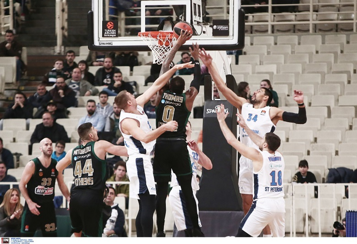Έκανε αυτό που έπρεπε ο Παναθηναϊκός, 96-81 με Τόμας τη Ζενίτ (pics)