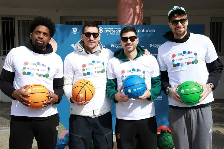Η Motorola και η Euroleague ολοκληρώνουν τη φετινή σεζόν του «Bouncing For Good»