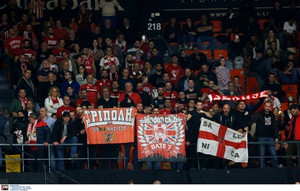 Ολυμπιακός: Το ευχαριστώ στους φιλάθλους που ταξίδεψαν στη Βαλένθια (pic)
