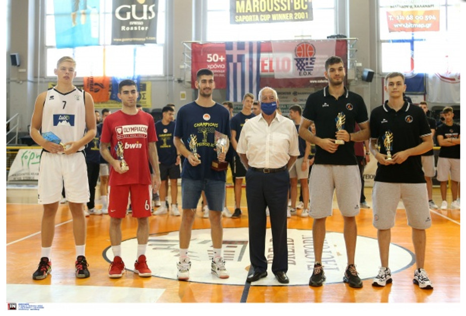 Πανελλήνιο Εφήβων: MVP ο Τηλέμαχος Βησσαρίου του Περιστερίου