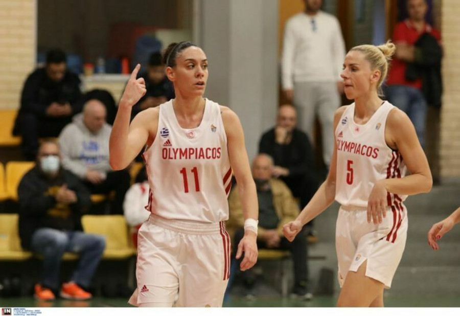 Α1 Γυναικών: Έκανε το 11 στα 11 ο Ολυμπιακός, 81-74 τη μαχητική Δάφνη Αγ. Δημητρίου (gallery)