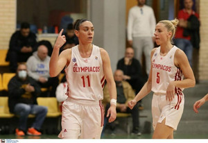 Α1 Γυναικών: Έκανε το 11 στα 11 ο Ολυμπιακός, 81-74 τη μαχητική Δάφνη Αγ. Δημητρίου (gallery)