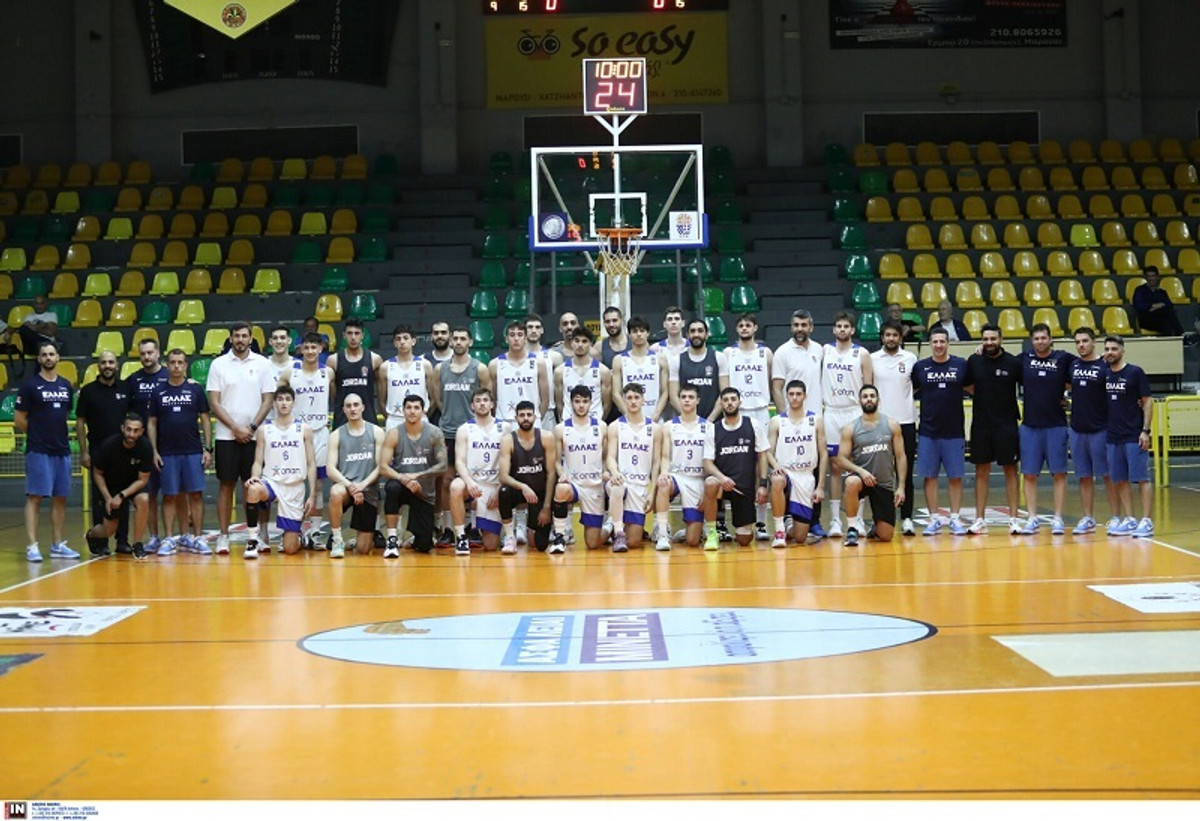 Ελλάδα-Ιορδανία 62-58: Φιλική νίκη για τους Νέους