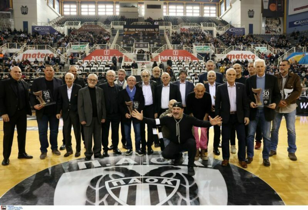 ΠΑΟΚ: Τίμησε την ομάδα που κατέκτησε το Κύπελλο Κόρατς του 1994 (pics &amp; vids)