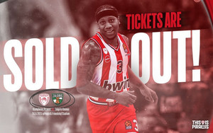 Ολυμπιακός: Sold out ο αγώνας με τη Ζαλγκίρις (pic)