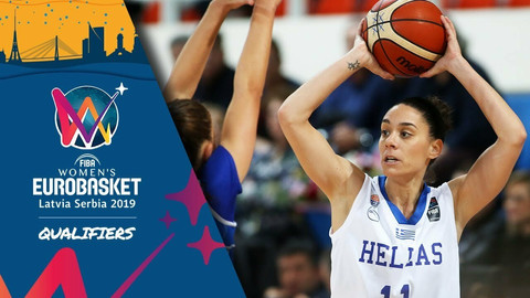 Εθνική Γυναικών : Τα highlights του Ελλάδα - Ισραήλ 83-57 (video)