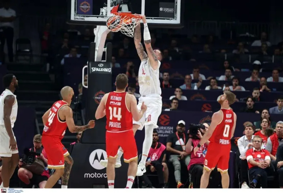 Ολυμπιακός-Μονακό 68-78: Δεν αρκούσε μόνο ο Φουρνιέ...