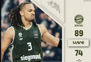 Ανέβηκε στην 5η θέση η Μπάγερν, 89-74 την Παρτιζάν