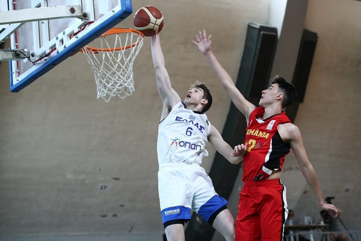 Ευρεία νίκη της Εθνικής Εφήβων, 94-53 τη U20 της Ρουμανίας