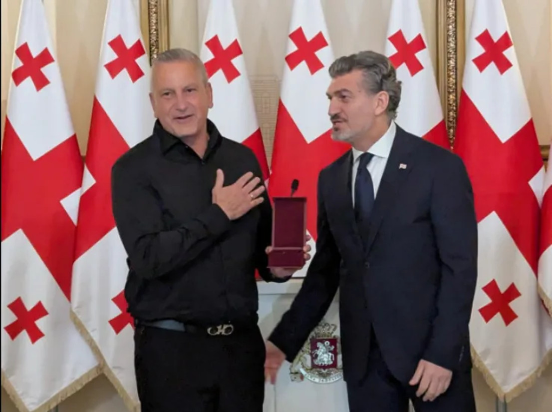 Η Γεωργία απένειμε στον Ηλία Ζούρο το “Τάγμα της Τιμής” (pics)