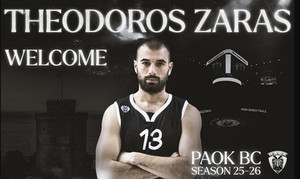 ΠΑΟΚ: Νέος παίκτης του ο Θοδωρής Ζάρας