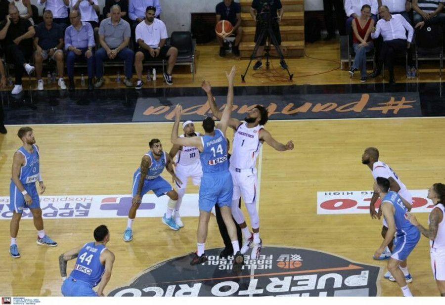 LIVE STREAMING: Ελλάδα-Πουέρτο Ρίκο 67-65 (τελικό)