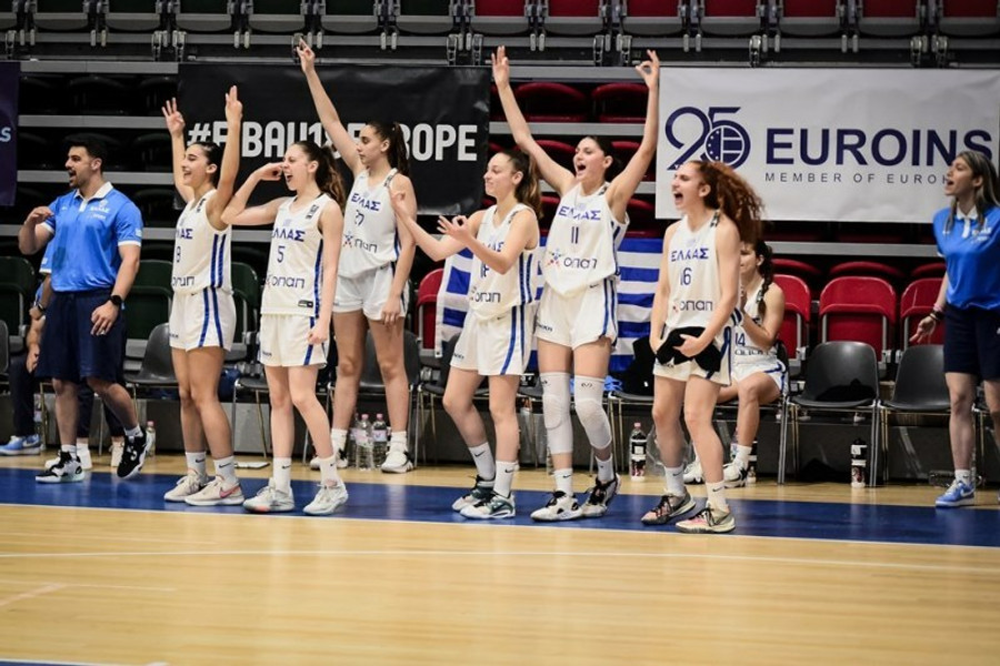 Εθνική Νεανίδων: Δείτε το παιχνίδι με τη Βουλγαρία για τους "8" του Euro Β' Κατ.