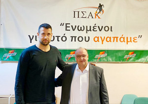 Β.Λιόλιος: Έδωσε... πάσα στον πρόεδρο του ΠΣΑΚ, Ανδρέα Γλυνιαδάκη