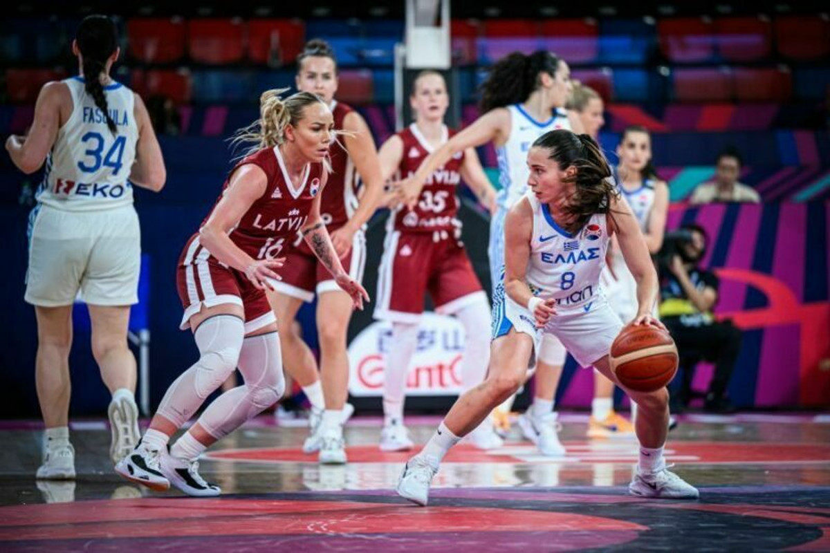 Ευρωμπάσκετ Γυναικών: Tα highlights της νίκης της Ελλάδας επί της Λετονίας (video)