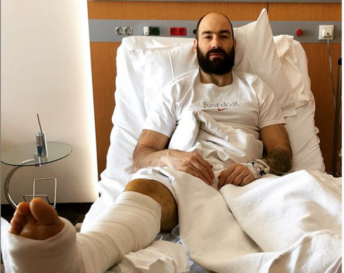 Πήρε εξιτήριο ο Σπανούλης : "Θα κάνω τα πάντα για να επιστρέψω πιο δυνατός" (pics)