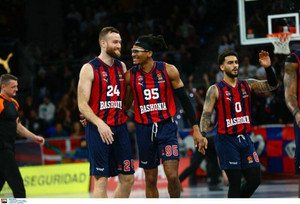 Νίκη και διαφορά η Μπασκόνια 92-82 με Ρογκαβόπουλο τη Μακάμπι (vids &amp; pics)