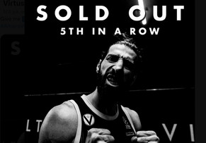 Βίρτους Μπολόνια: Sold out ο αγώνας με τον Παναθηναϊκό (pic)