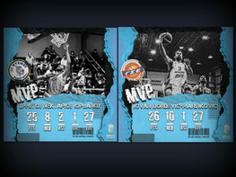 Α2 Ανδρών: Διπλός MVP με Ιορδάνου και Μαρίνκοβιτς