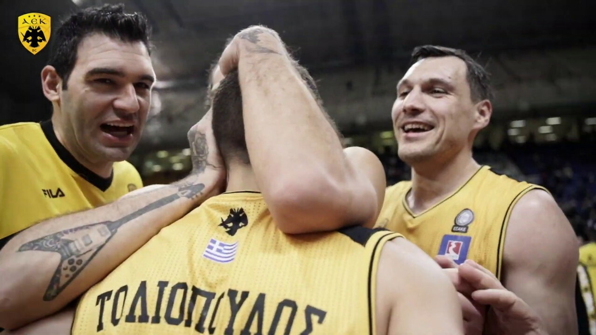 Η παρακάμερα του &quot;θρίλερ&quot; ΑΕΚ - Ρέθυμνο 84-83 (vid)