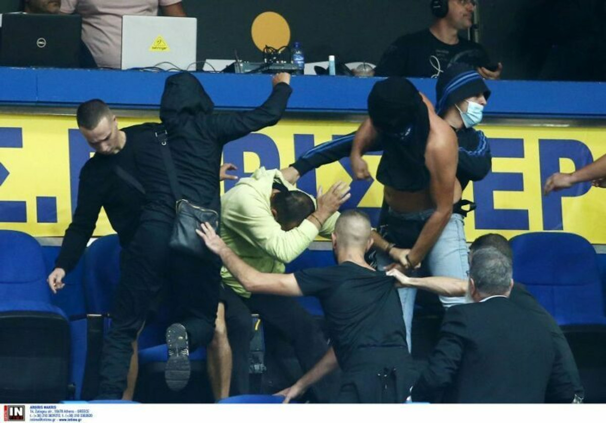 ΑΕΚ: &quot;Περαστικά&quot; στους τραυματίες που χτυπήθηκαν στα επίσημα του Περιστερίου (pic)