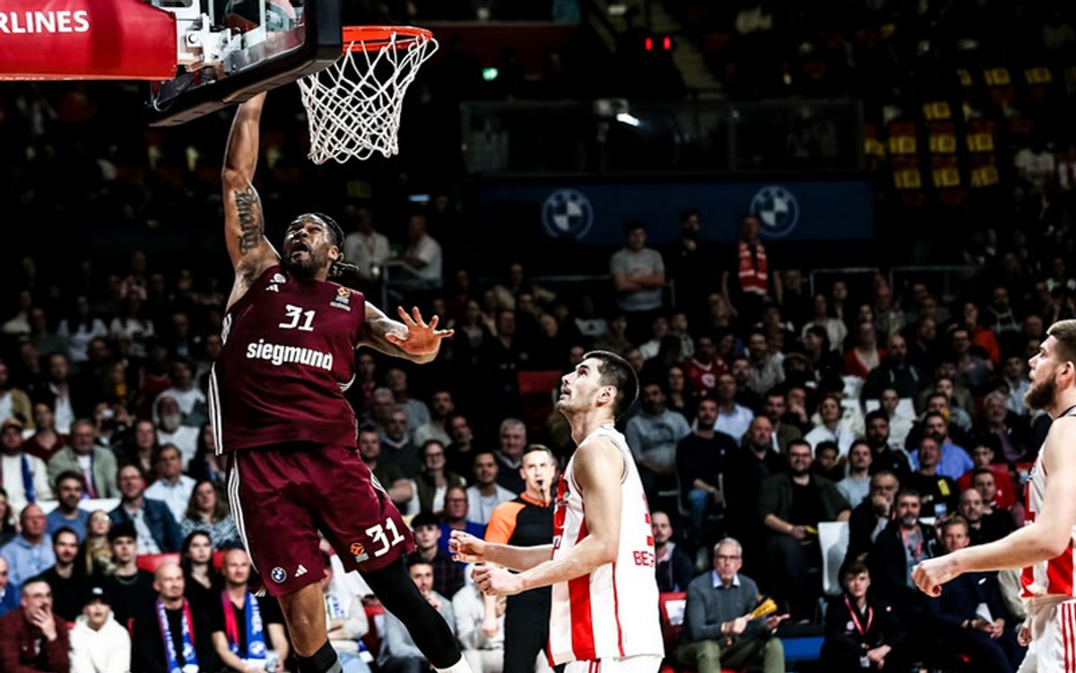 Πιο κοντά στη δεκάδα η Μπάγερν, 74-66 τον Ερυθρό Αστέρα (vid)