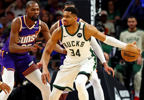 Φίνιξ-Μιλγουόκι 108-106: Ντουράντ και Μπούκερ λύγισαν στο τέλος Γιάννη και Μπακς (vids)