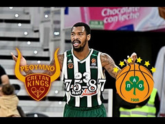Δείτε πώς νίκησε ο Παναθηναϊκός με 87-75 το Ρέθυμνο (video)