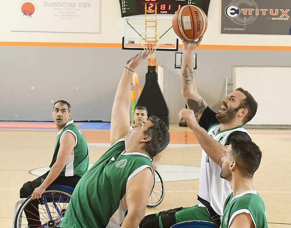 Νίκος Παππάς: Έκανε ντεμπούτο με 5 π. στον Παναθηναϊκό ΑμεΑ! (gallery, vid )