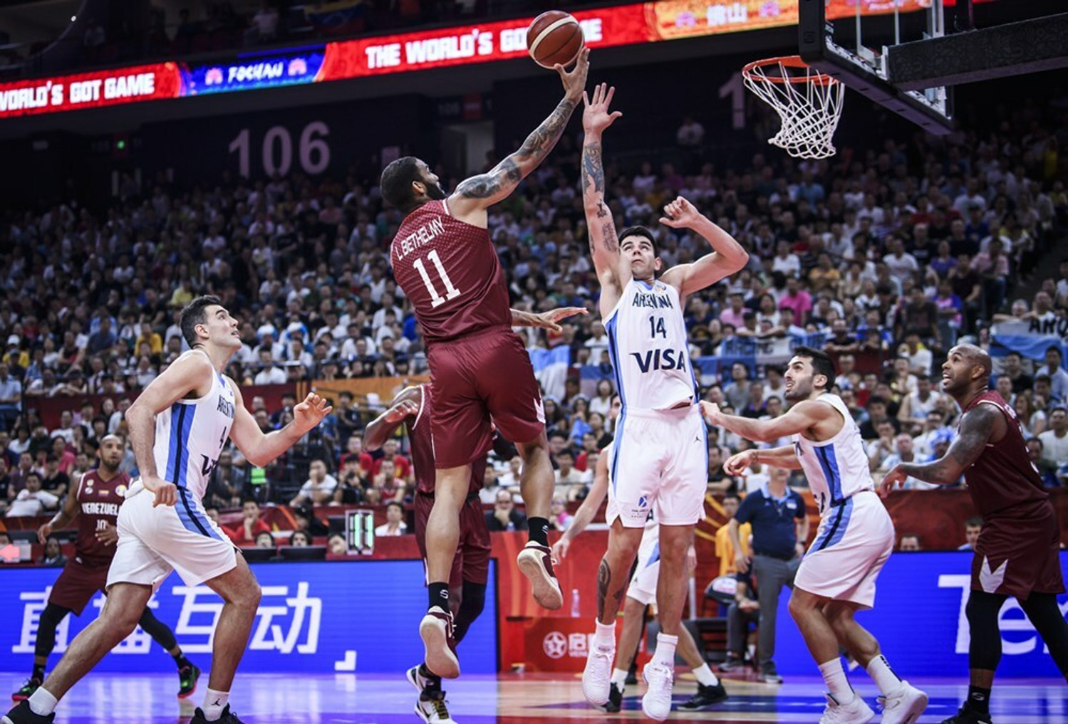 Αργεντινή-Βενεζουέλα 87-67: Η Αργεντινή πήγε... αγκαλιά με την Πολωνία στους &quot;8&quot; (vid)