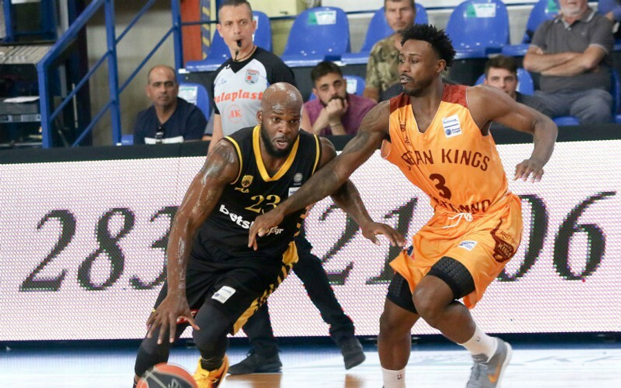 Πέρασε η ΑΕΚ από την Κρήτη, 66-57 το Ρέθυμνο