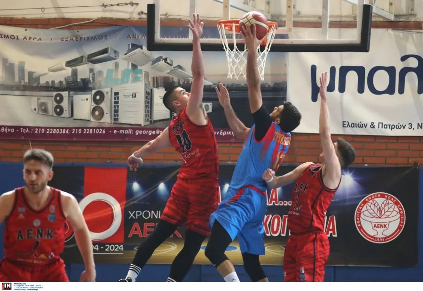 National League 1: &quot;Ζωντανός&quot; ο ΝΕΟΛ 58-52 και 1-1 με την ΑΕΝΚ