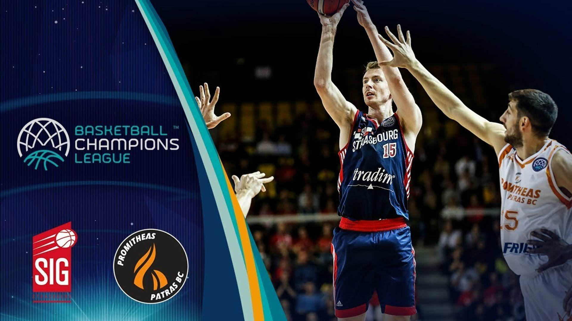Τα highlights του Στρασμπούρ-Προμηθέας Πάτρας 83-78 (video)