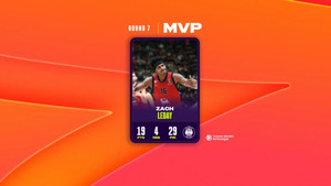 Euroleague: MVP της 7ης αγωνιστικής ο Ζακ ΛεΝτέι