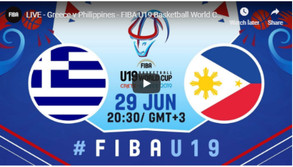 Live streaming: Δείτε ζωντανά το Ελλάδα-Φιλιππίνες U19