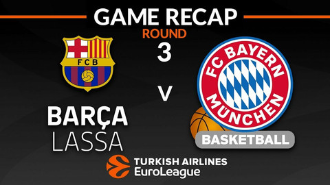 Τα highlights του Μπαρτσελόνα-Μπάγερν 83-73 (video)