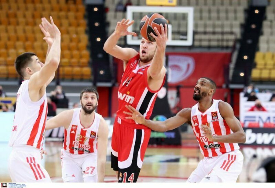 Ολυμπιακός-Ερυθρός Αστέρας 72-76: Πρώτη εντός έδρας ήττα στη Euroleague (gallery)