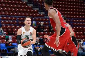 Τεράστιο διπλό για τον Παναθηναϊκό 80-77 την Αρμάνι στο Μιλάνο!