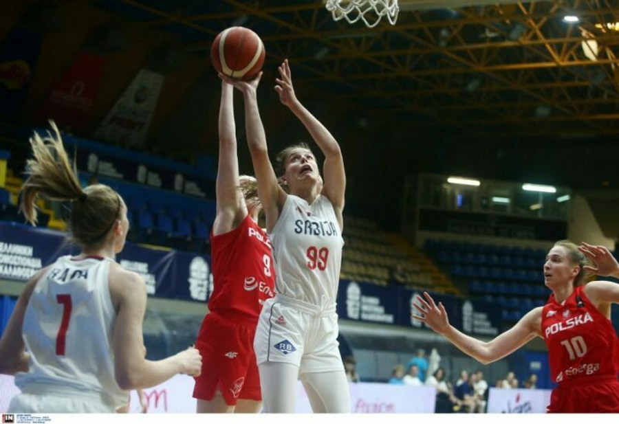 Τουρνουά "Βάσω Μπεσκάκη": Η Πολωνία 72-60 τη Σερβία