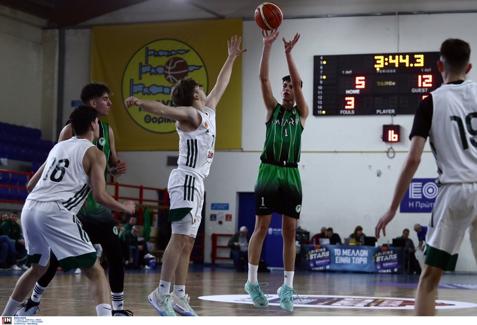 Rising Stars: Στα ημιτελικά ο Μίλωνας, έκανε την έκπληξη 75-73 τον Παναθηναϊκό