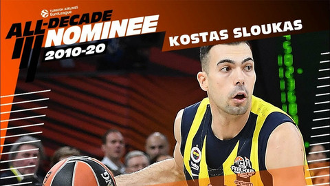EuroLeague: Και ο Σλούκας υποψήφιος για τους κορυφαίους της δεκαετίας (vid)