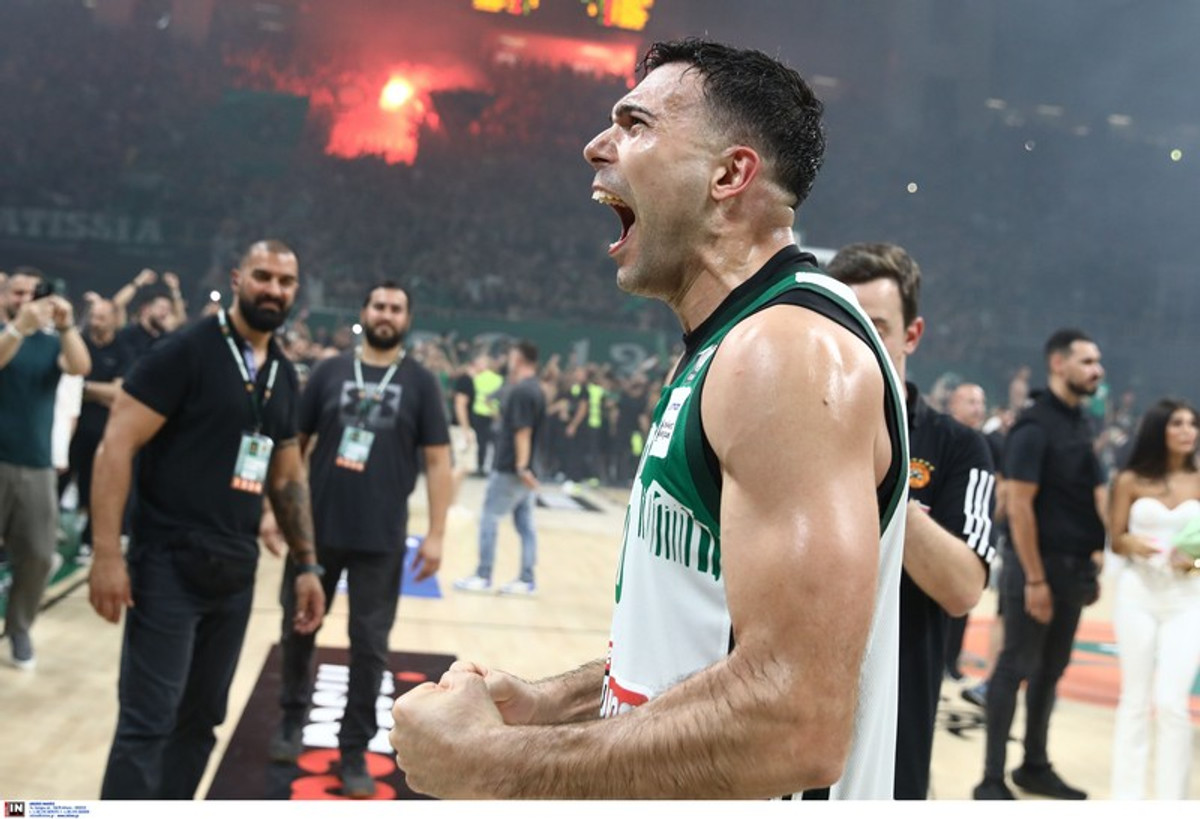 Παναθηναϊκός: Ξέφρενοι πανηγυρισμοί στο ΟΑΚΑ για τον τίτλο (vids)