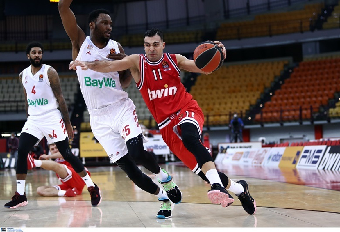 Ζωντανός για οκτάδα ο Ολυμπιακός 84-82 την Μπάγερν (pics)