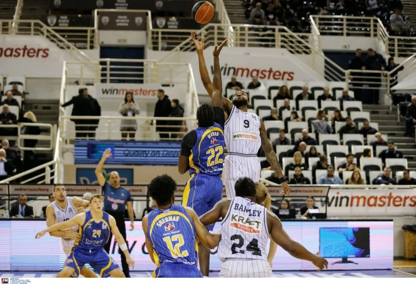 Live: ΠΑΟΚ mateco-Λαύριο DHI 69-74 (τελικό)